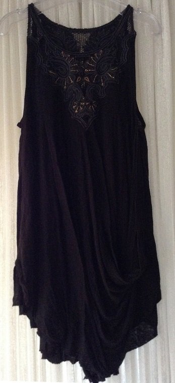 schwarzes Top von Free People