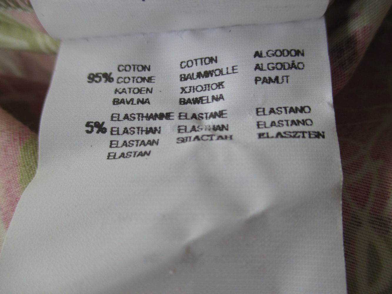 Promod, zuckersüßer schwingender Frühlingsrock, grün - rosa, Gr. 34mit Kellerfalten