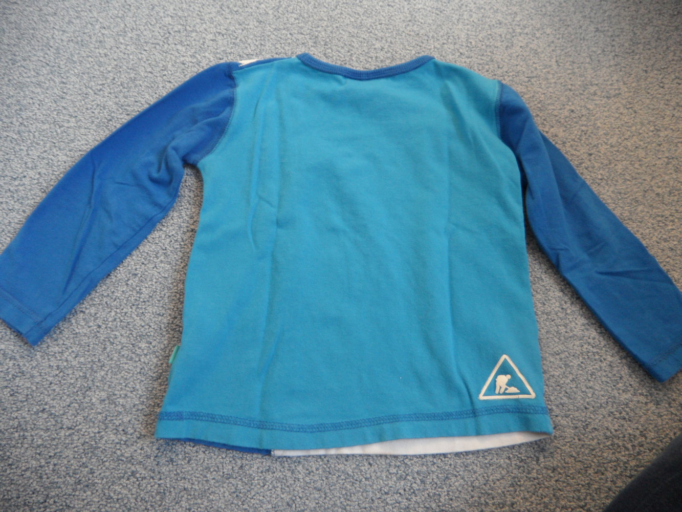 me too tolles Lastwagen-Langarmshirt Gr. 92/98