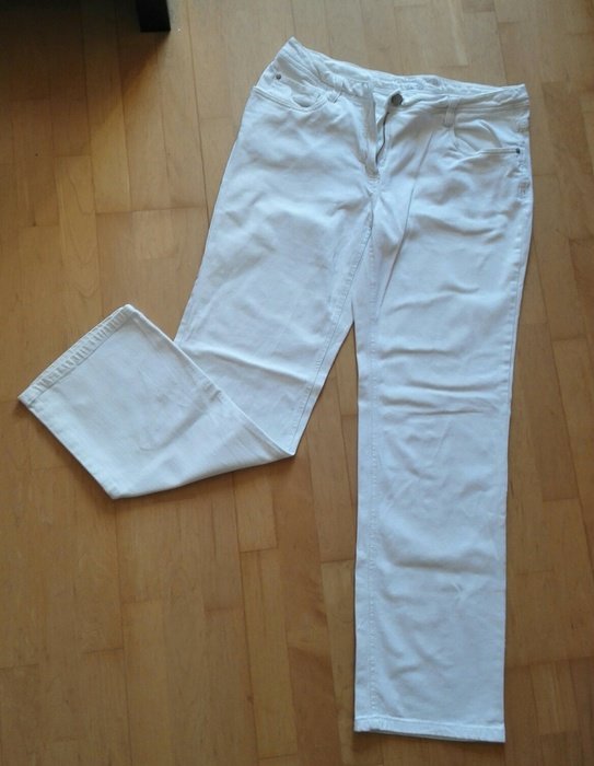 Weiße Jeans, Größe 46