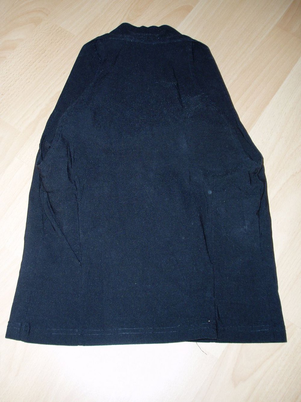 Schwarzes ärmelloses Shirt Gr. 36