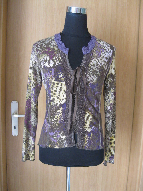 Biba Langarm Shirt Naturtöne Gr. 38/40