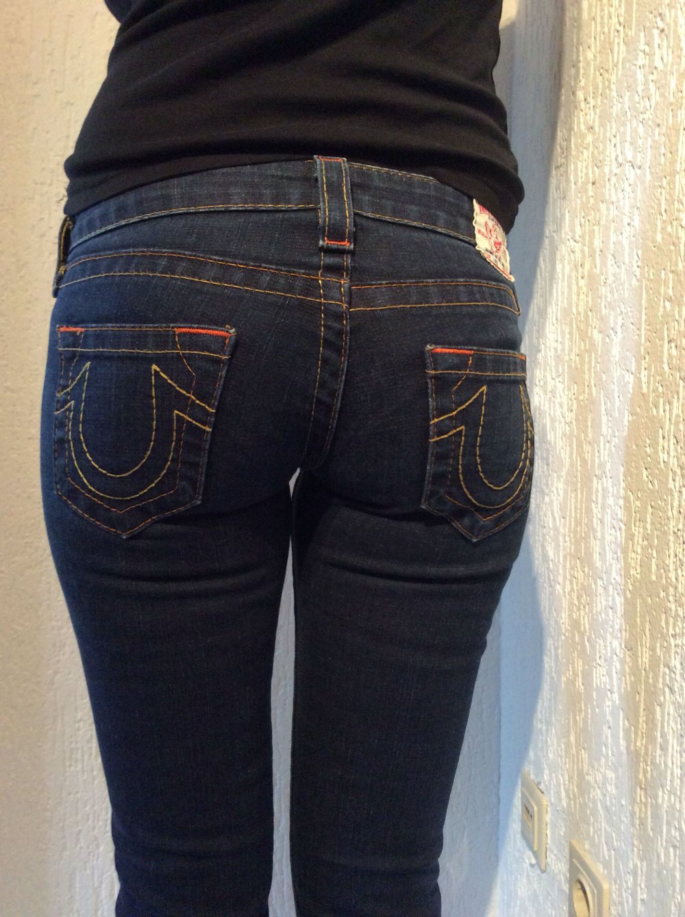 True Religion Brand Jeans  Style Kate 7/8 hise Röhre Größe 25 neuwertig 