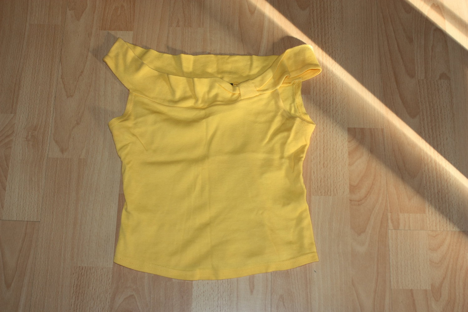 Gelbes Carmen Top Tally Weijl Gr. S