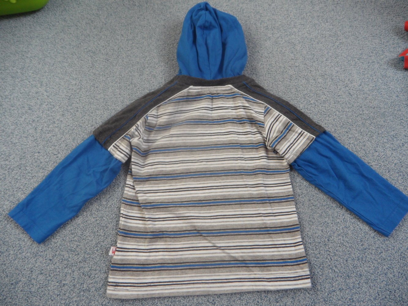 Whoopi tolles Kapuzenshirt mit coolem Druck Schlagzeug Rocker