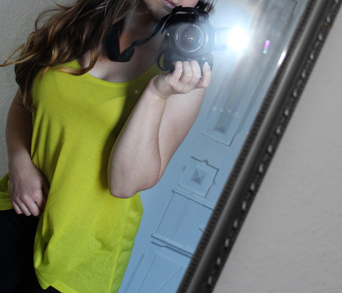 H&M Basic Sport Top Oversize grün Gr. XS / S