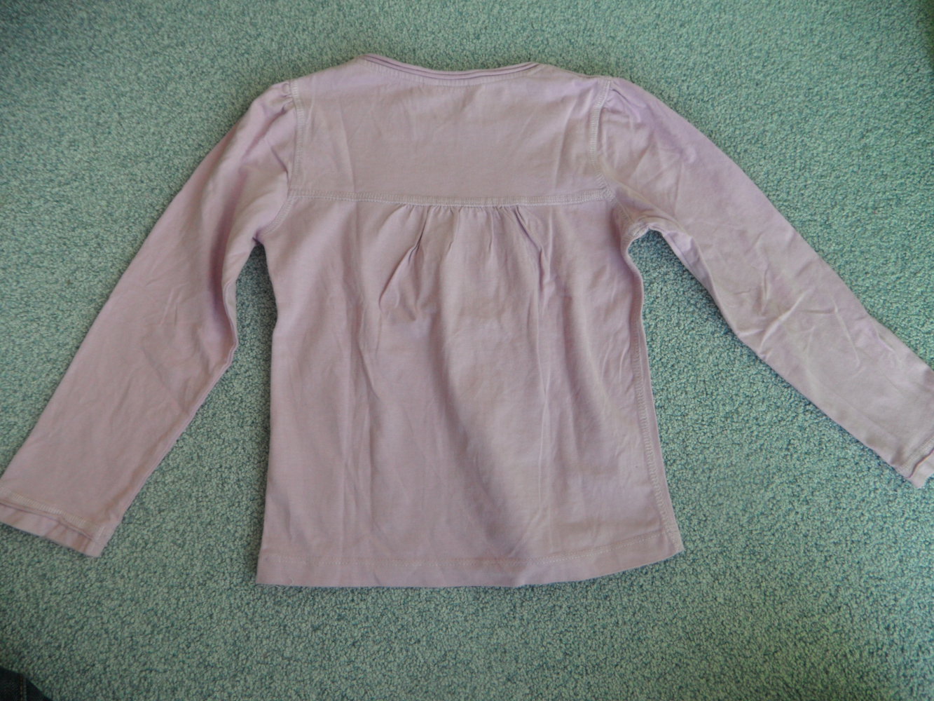 Review schönes Langarmshirt Herz Trachten Applikation