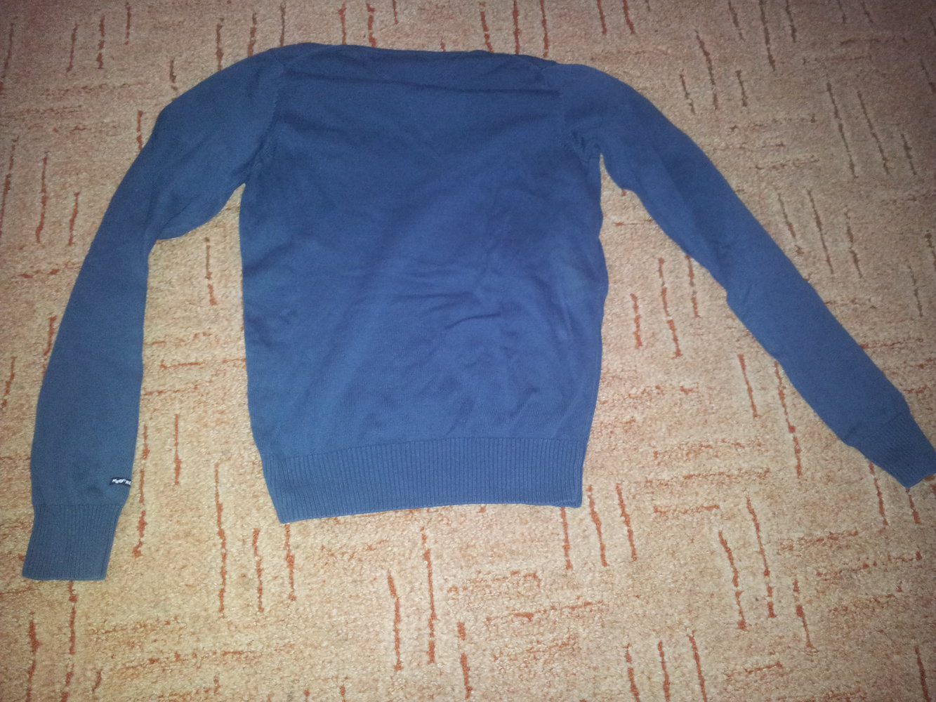  Pullover H2O Gr. S dunkelblau-anthrazit 