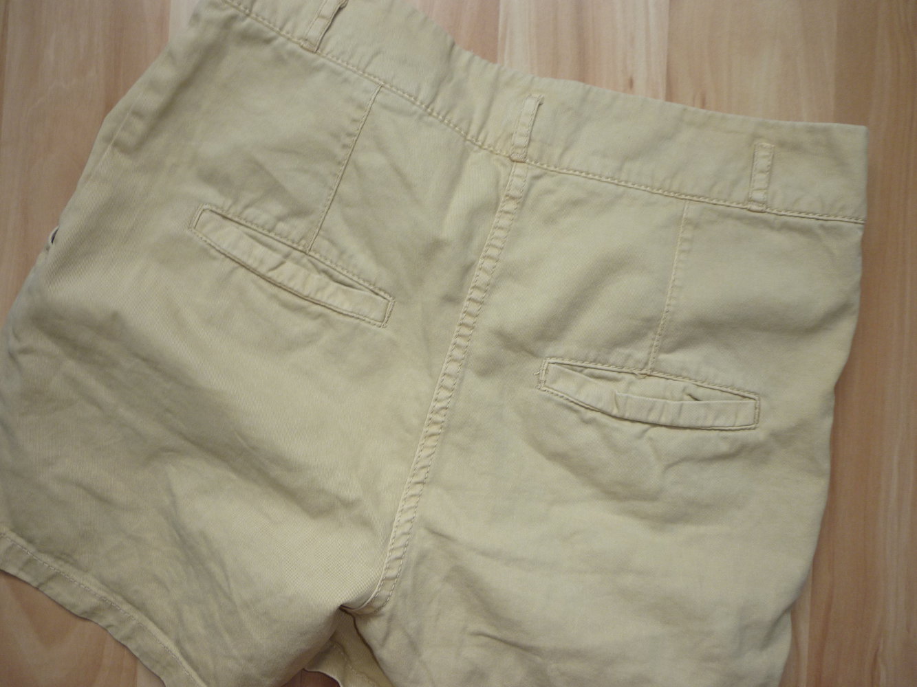 H&M High Waist Chino Shorts Hose beige Größe 34 XS