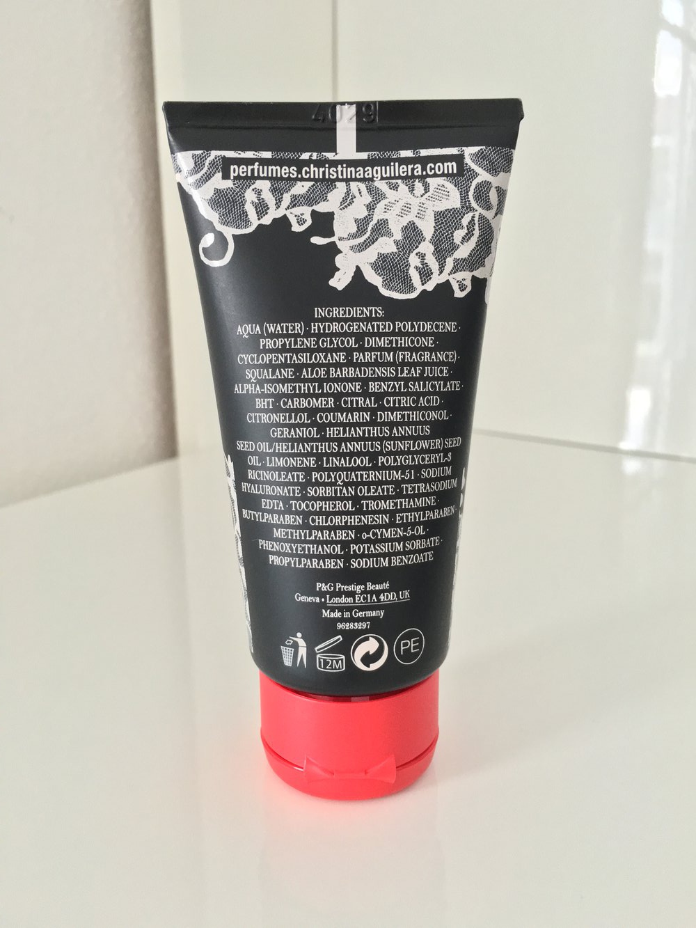 Christina Aguilera Unforgettable Parfümset mit Bodylotion & Duschgel