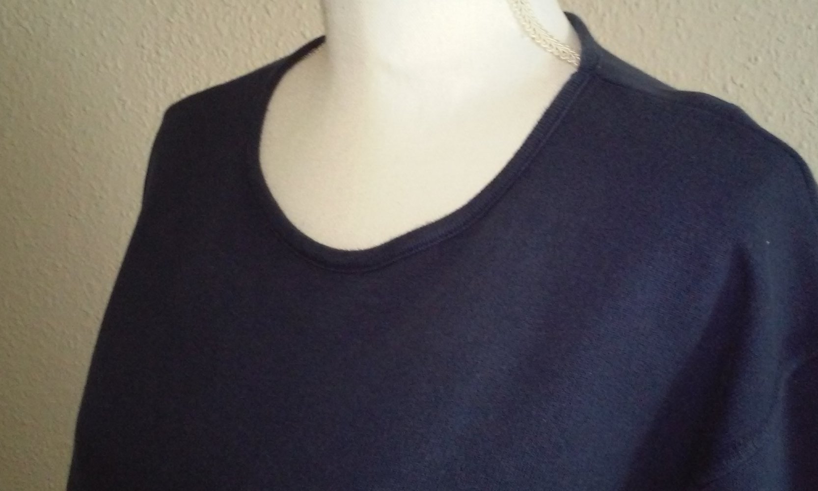 Sweatshirt Langarm Shirt Rundhals Pulli angeraut Freizeit Sport Basic Oberteil Jeanswear ER SIE