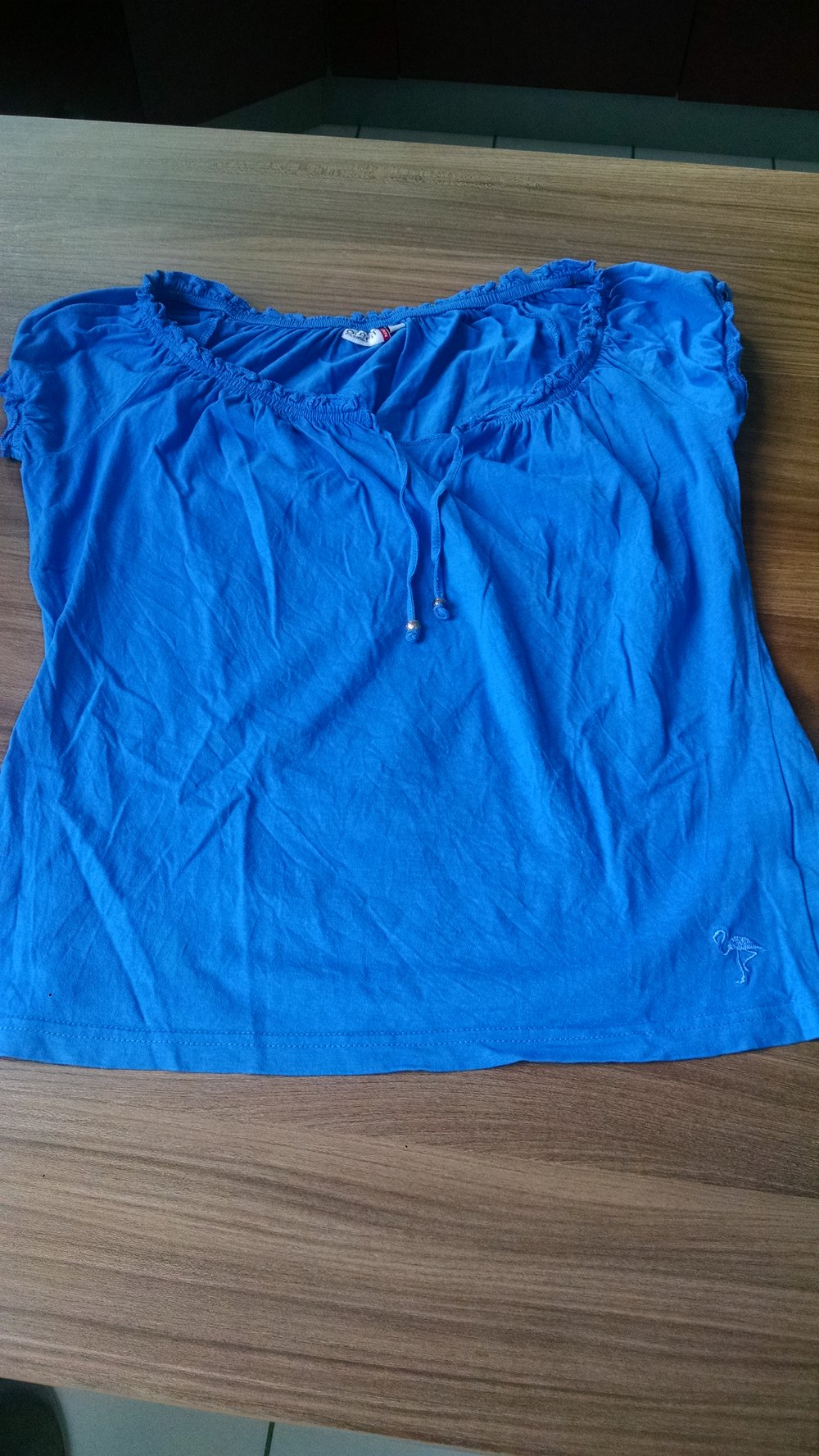 Traumhaft blaues T-Shirt Gr. 38