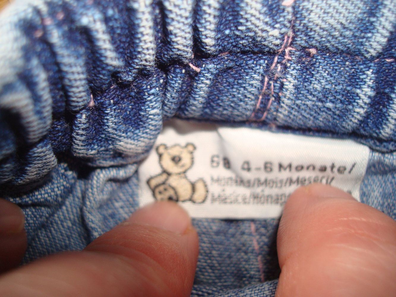 schöne Jeans für Mädchen Gr. 68