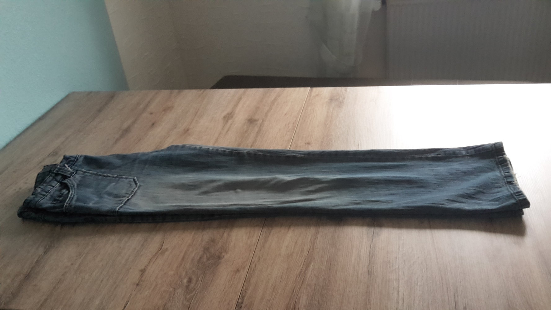 Casablanca Jeans,destroyed, blau, Waschung Gr. 40