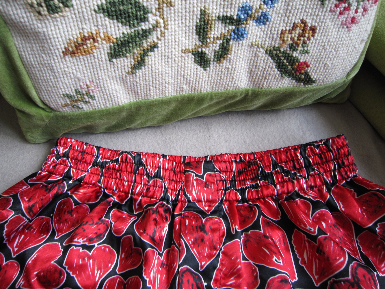 Snoopy Boxershorts Herzen