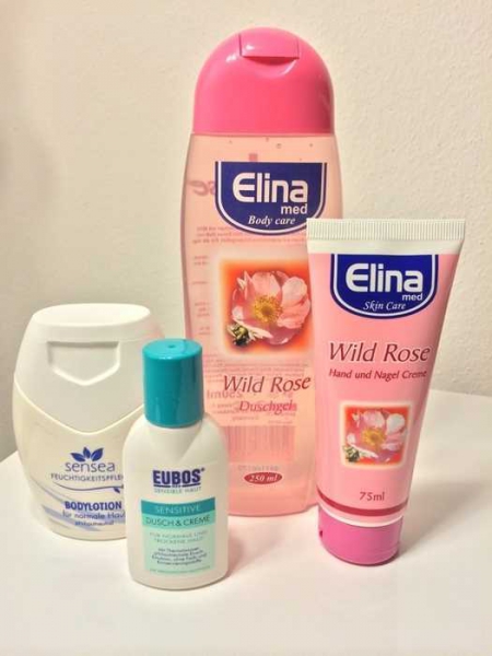 Apothekenpflege von Elina Med, Sensea, Eubos Med im Set