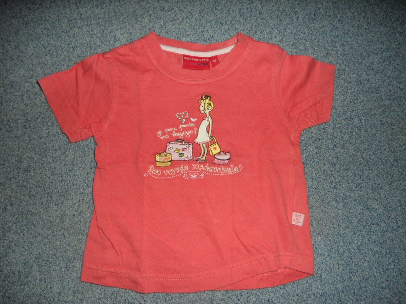 Salt and Pepper zuckersüßes T-Shirt 86/92