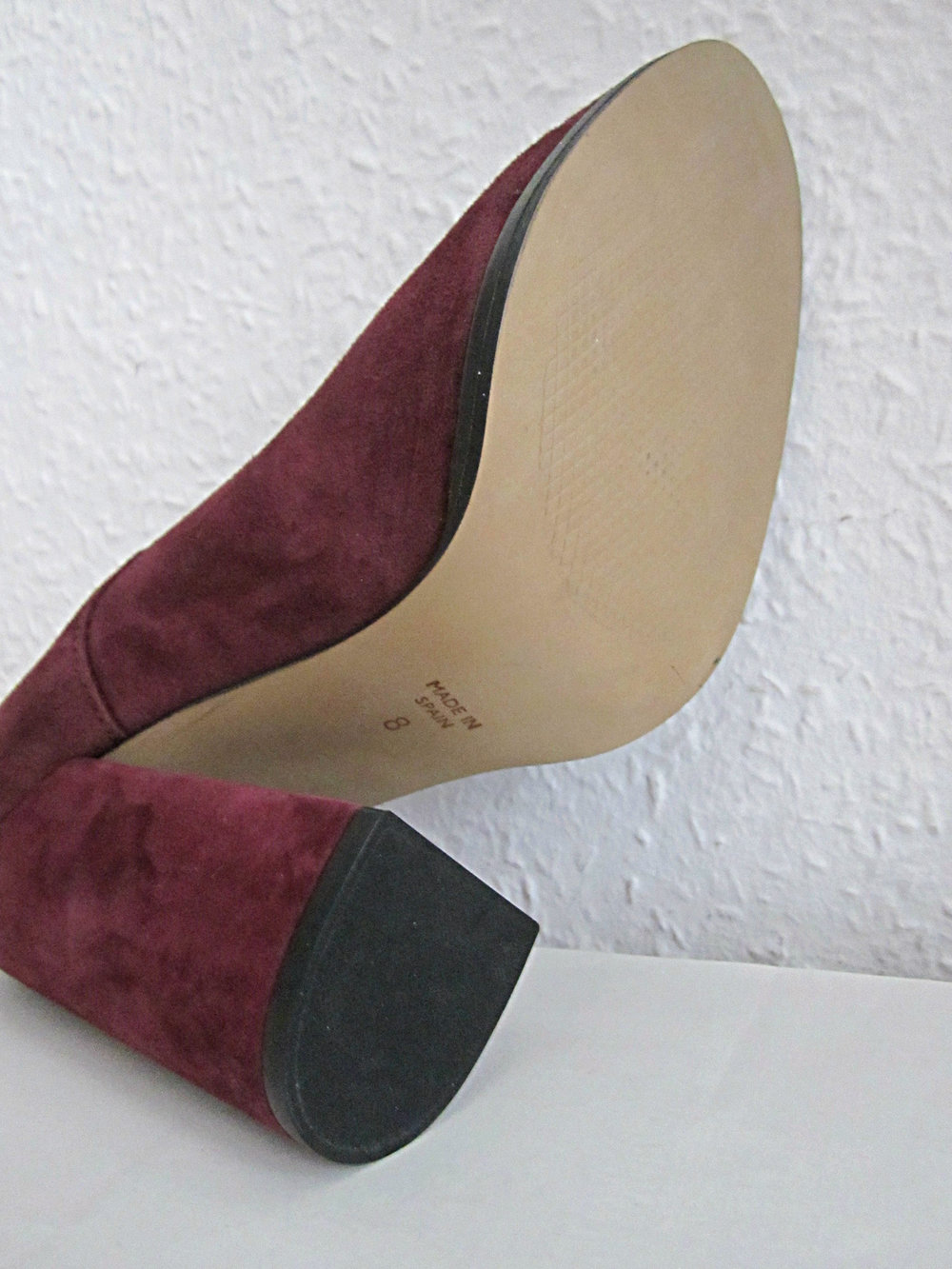 Pumps pflaume plum bordeaux aubergine Steve Madden Echt-Leder NEU