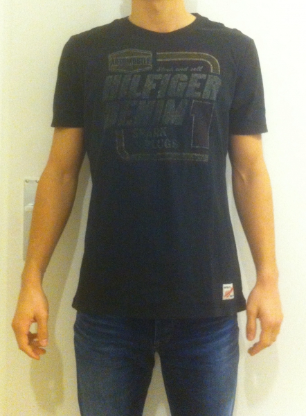 Hilfiger Denim T-Shirt, schwarz