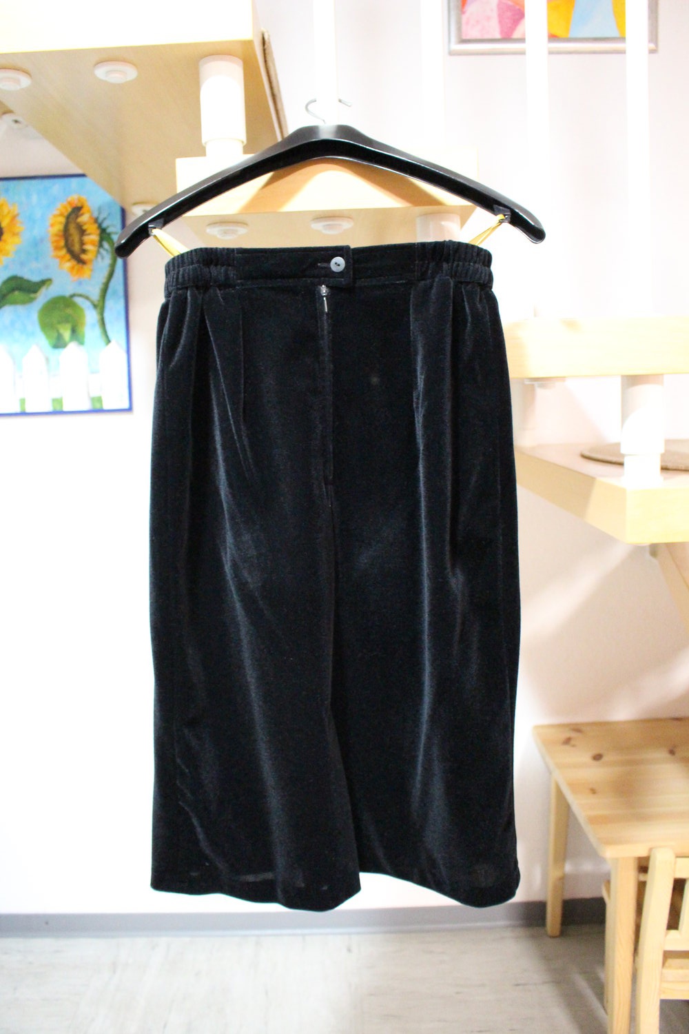 337. Samtrock von Klingel, Gr. 36-38