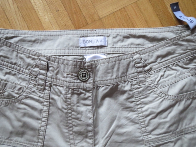 Hose (beige), sportlich, beige, neuwertig