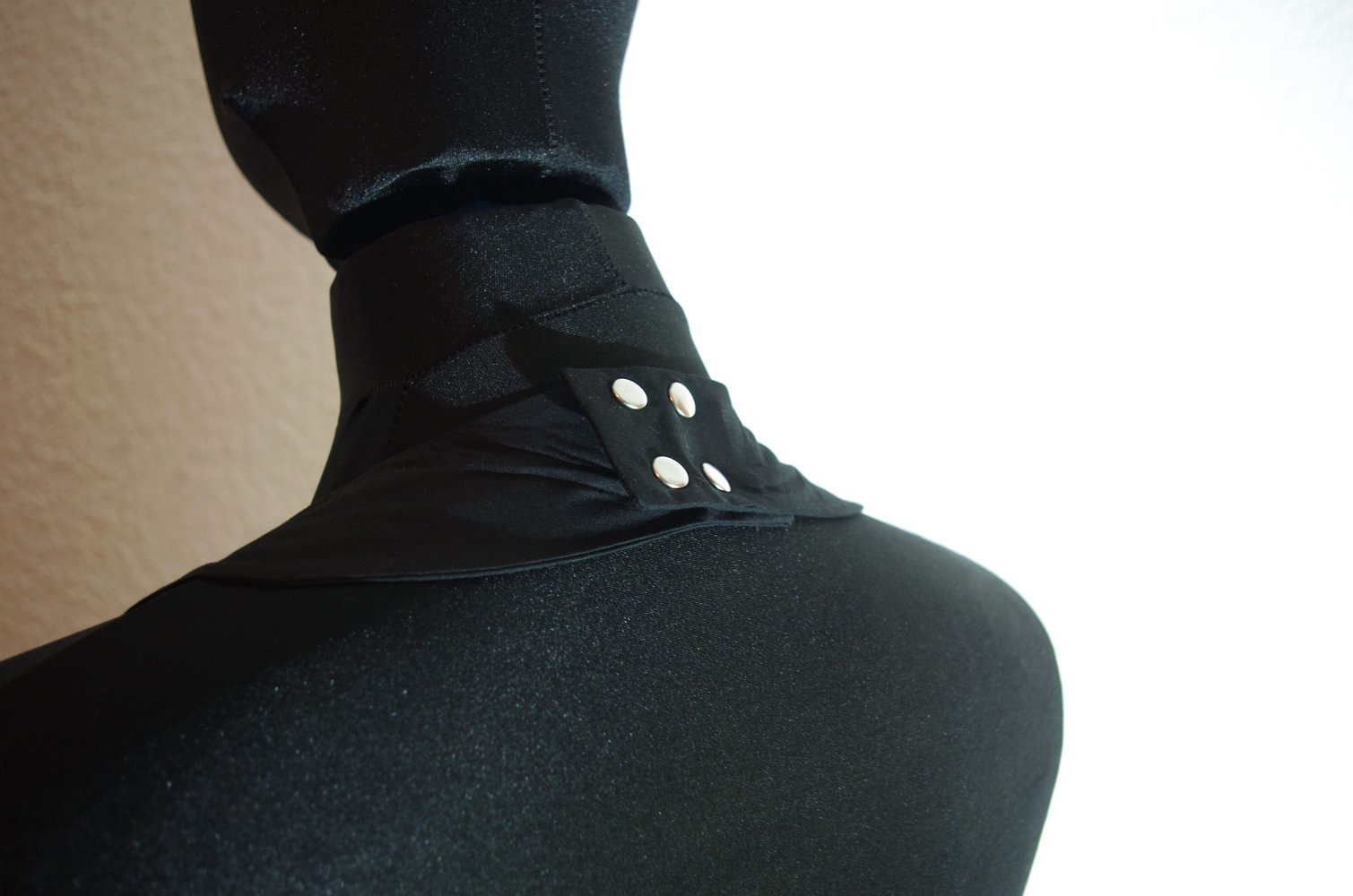 Schwarzes 60er Petticoatkleid Gr. M 40 42 Neckholder Pinup