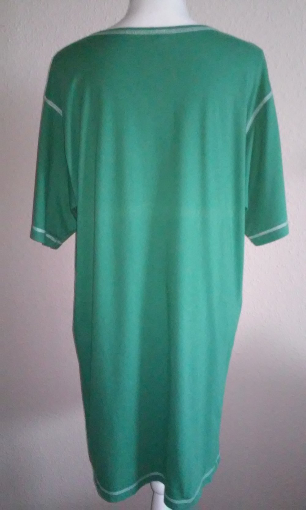 Shirt Nachthemd Schlafhemd kurzarm Pyjama Sleepshirt Schlafshirt Nachtkleid