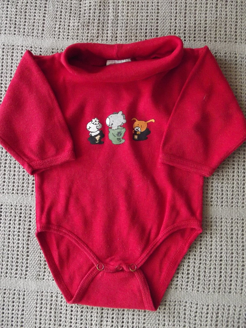 Sieben süße Body´s Gr. 74/80