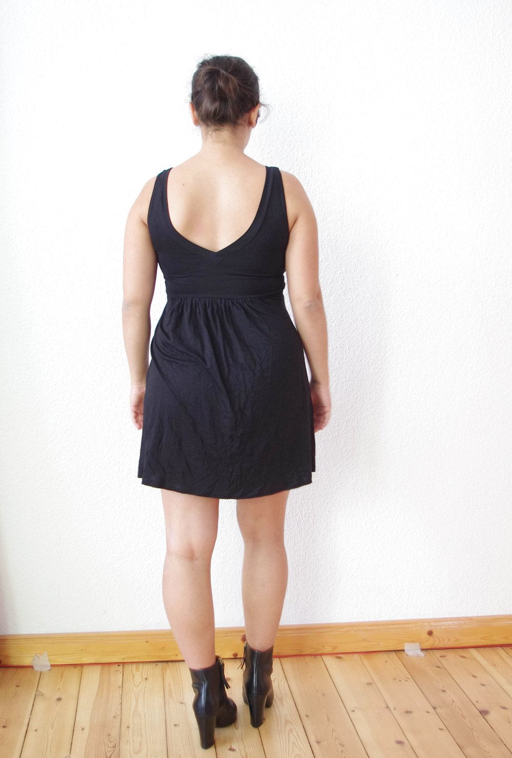Kleines Schwarzes Trägerkleid Gr. S ZARA Cocktailkleid 