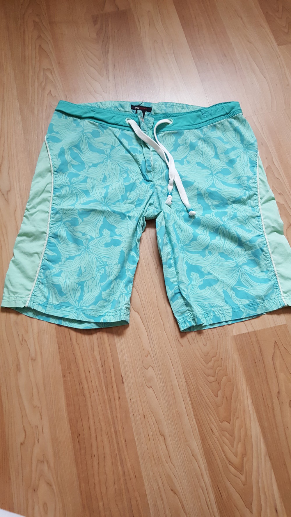 türkis Farbene Badehose / Sporthose