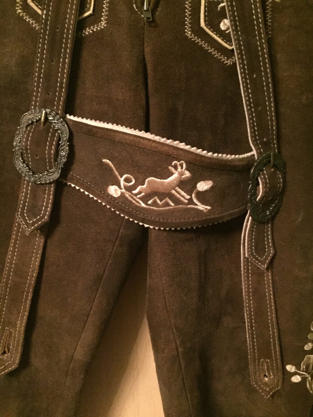 Lederhose Spieth & Wensky Größe 34 mit Träger