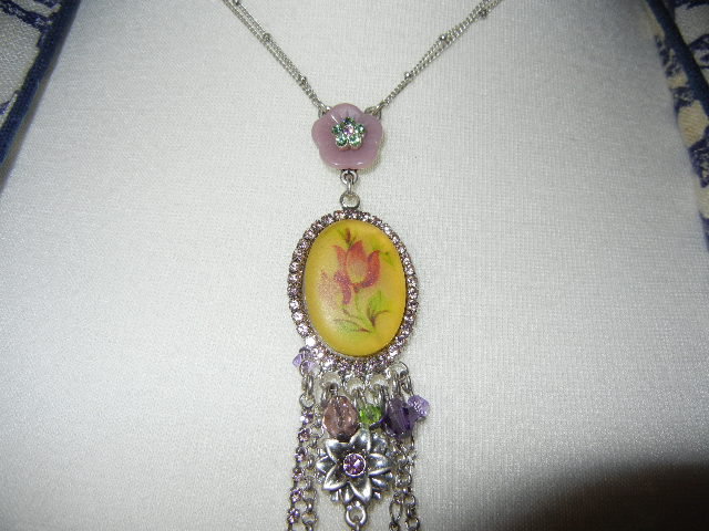 Halskette Collier BOHM silber edel neu NP 79€ 42cm lang Medaillon filigran