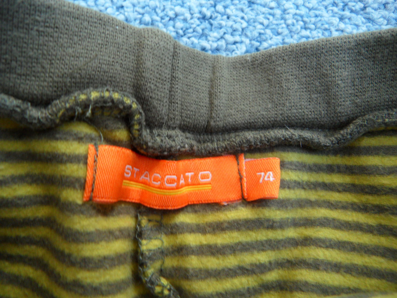 Staccato Ringel-Sweathose Stoffhose Legging