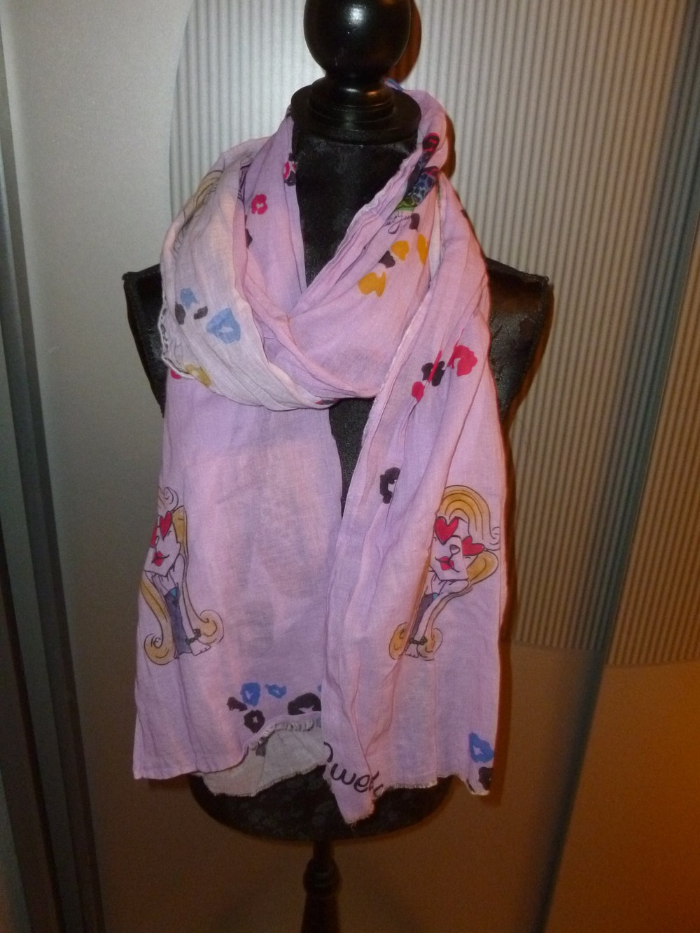 Schal Tuch lila sweet years