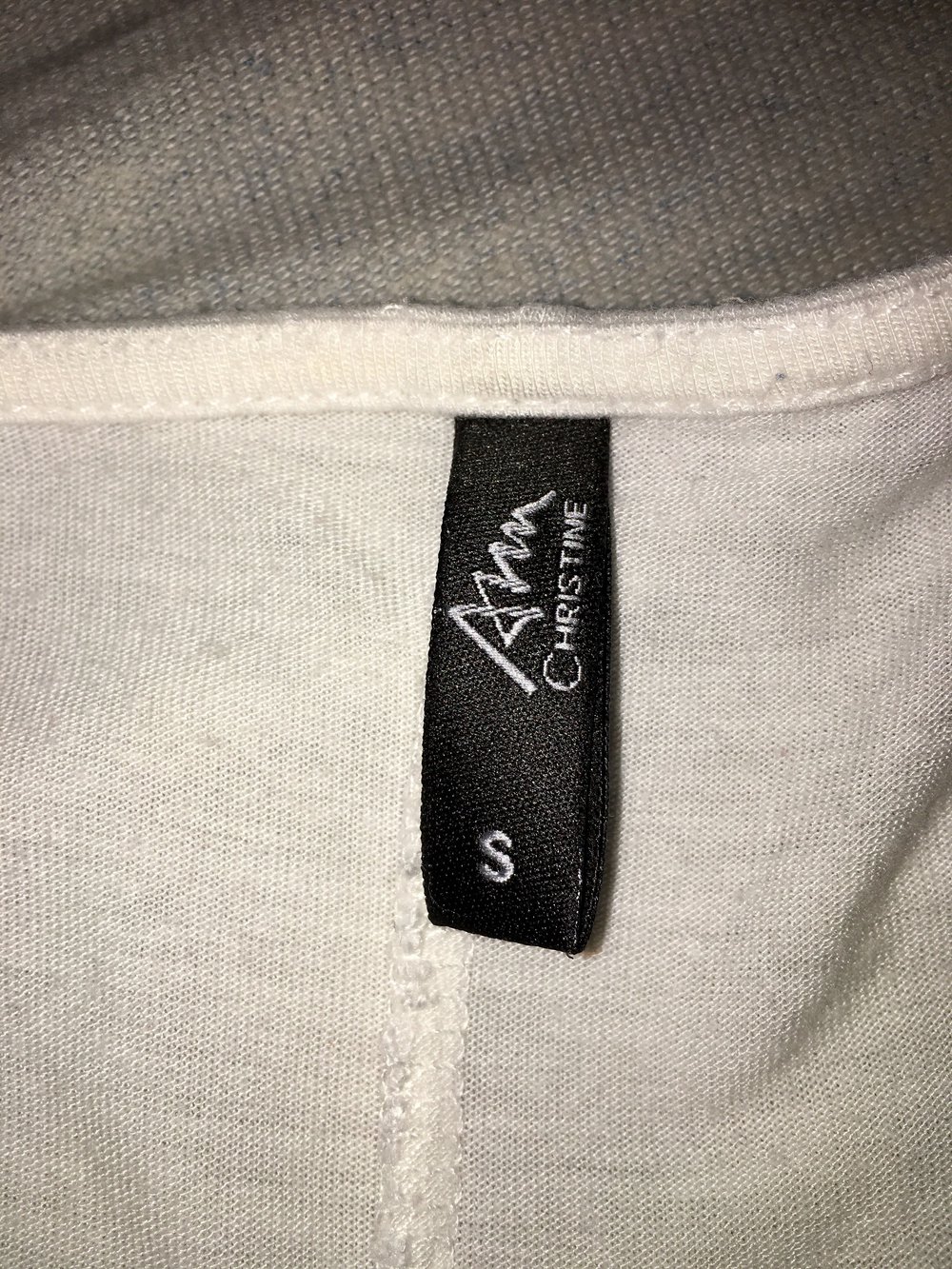 Shirt mit Aufdruck Tiger schwarz weiss 