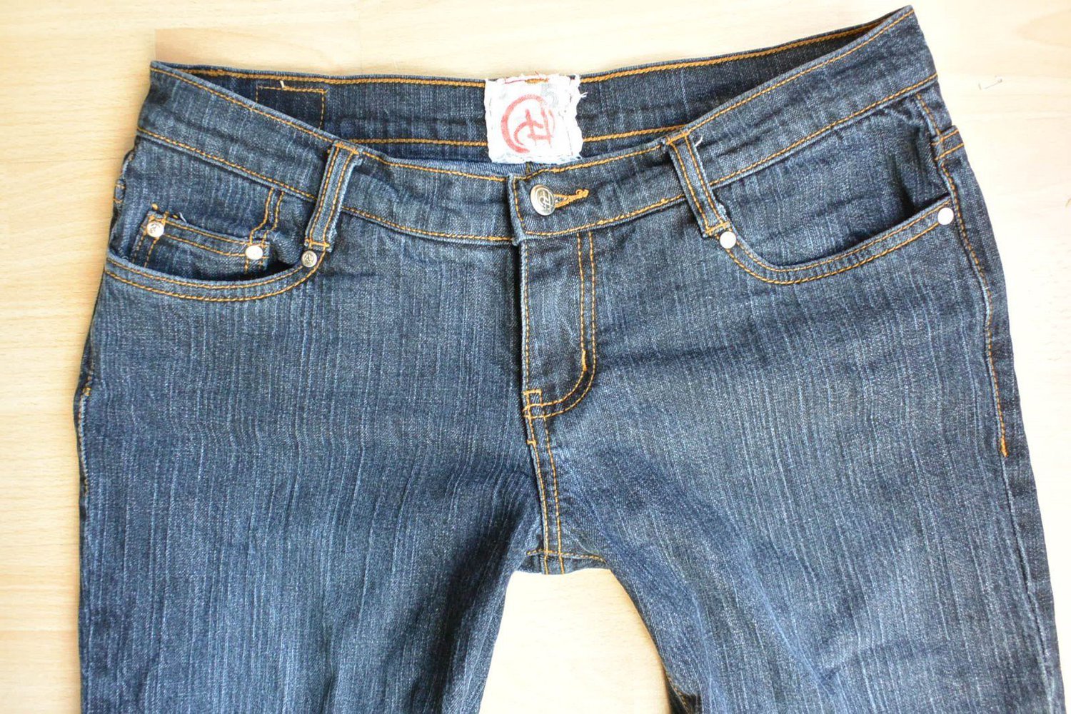 Schicke Jeans von CHOR, boot-cut, Damen, dunkelblau, Grösse 36