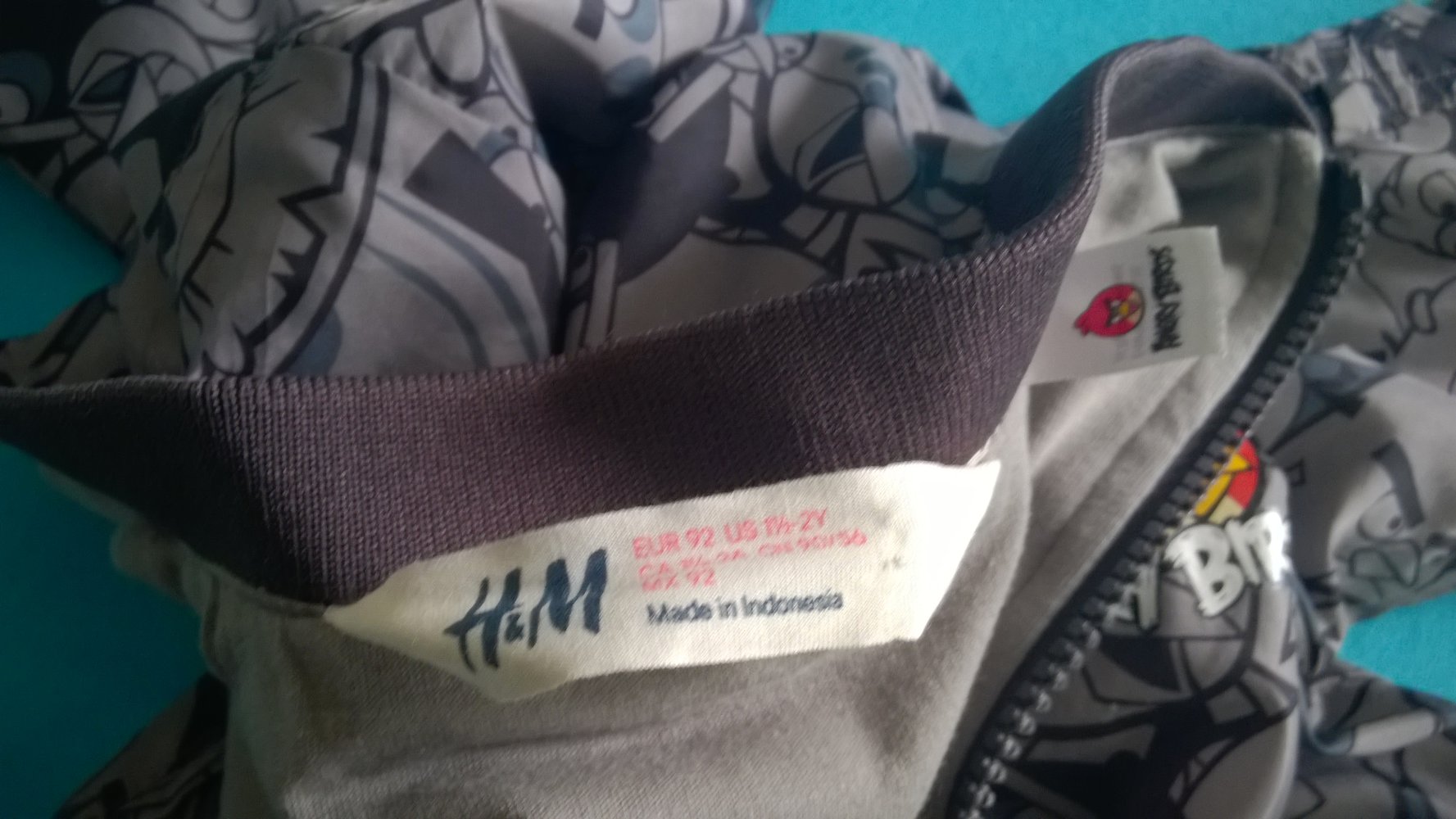 Jacke * Angry Birds * H&M * Frühling * Sommer * Herbst * Übergang