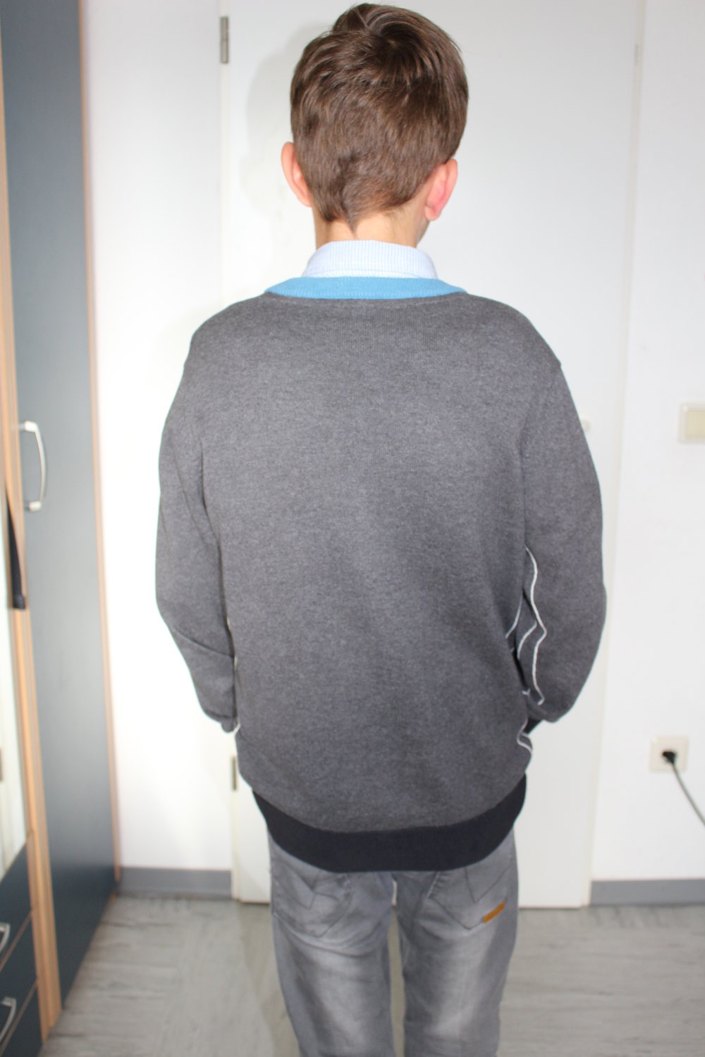 382. Cardigan von here & there, C&A, Gr. 134/140