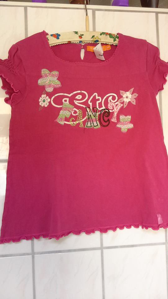 pinkes t-shirt gr 104 