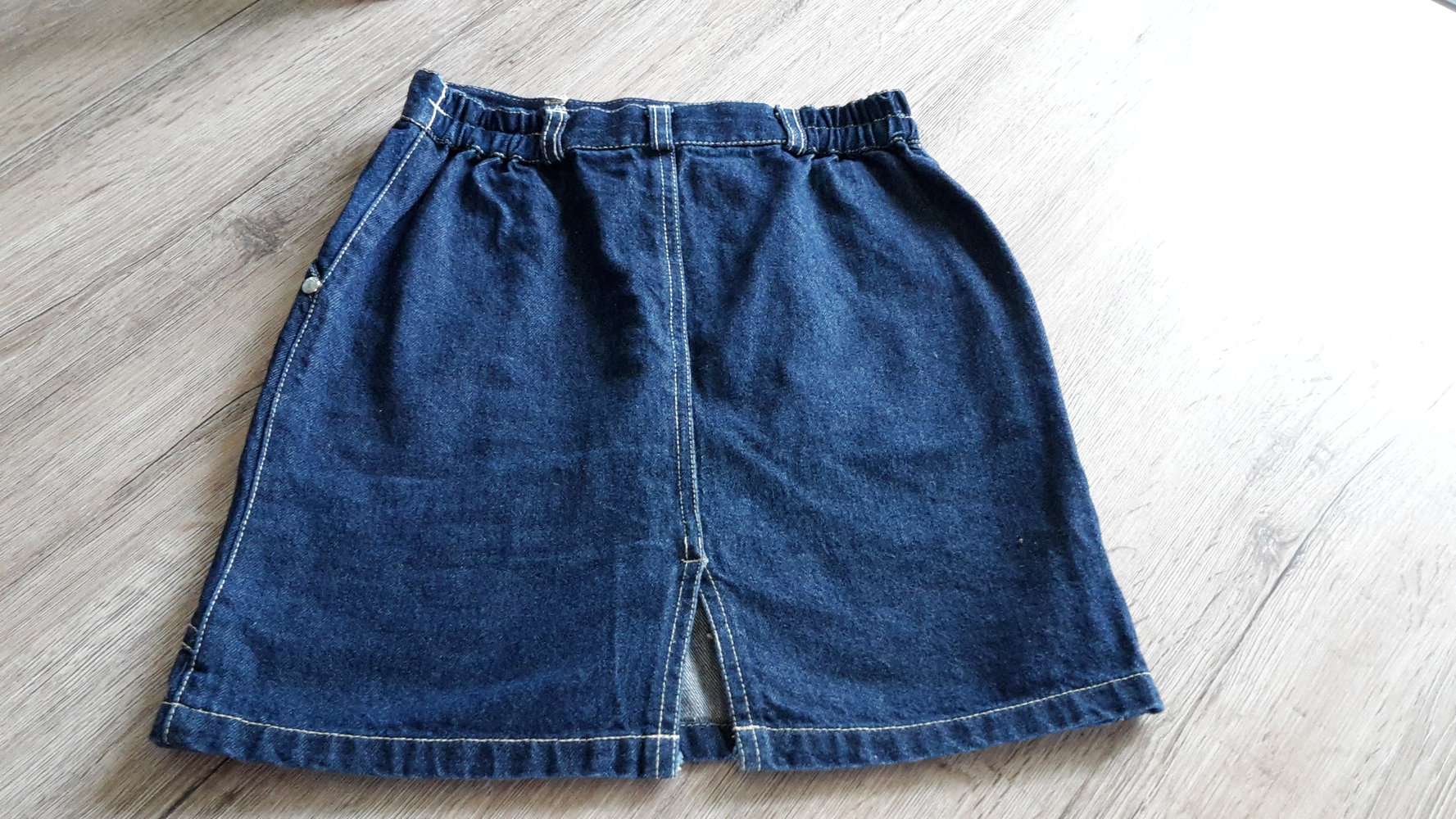 Gr.140 Jeans rock Sommer Mädchen süss