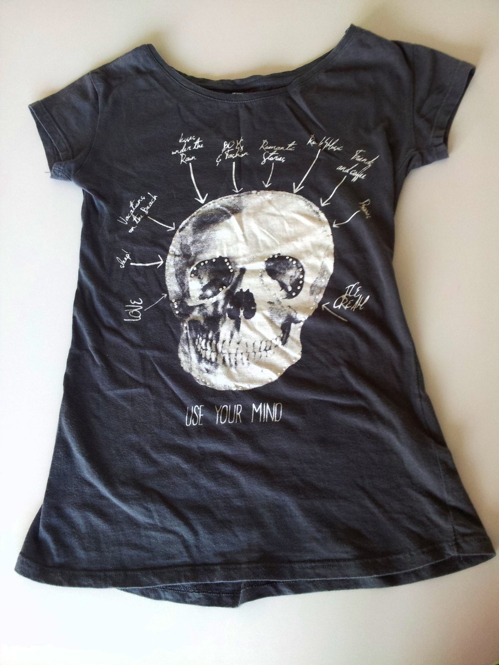 Pimkie totenkopf rockiger style