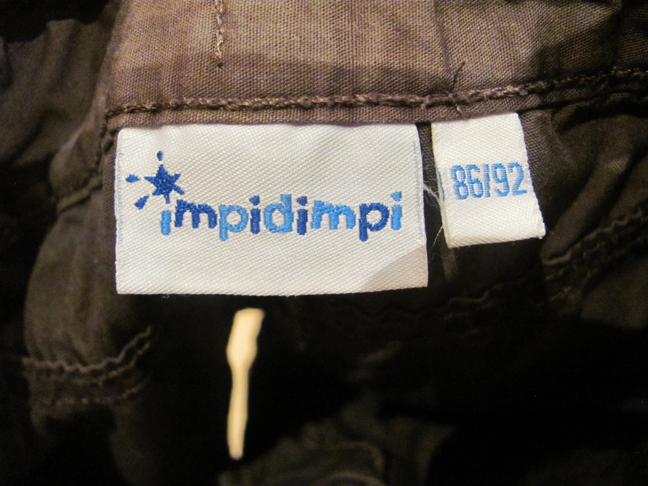 Shorts kurze Hose impidimpi Größe 86/92