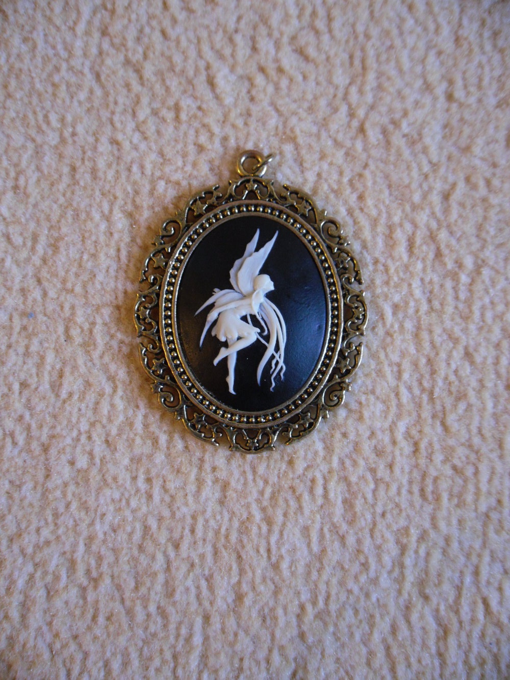 Anhänger Kamee Elfe