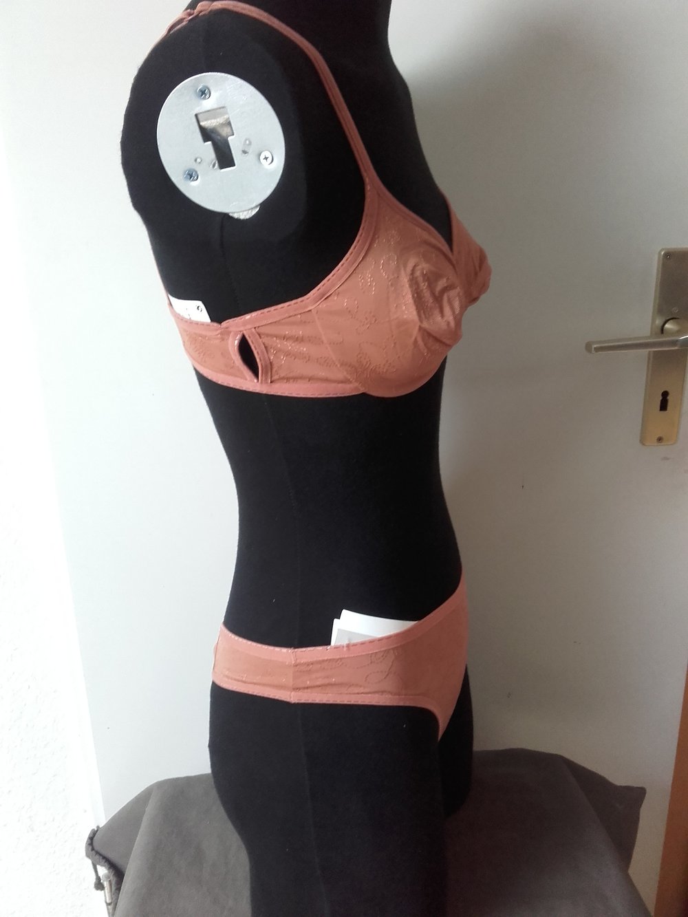 Garel, Olimpia Set braun mit Tanga, 75B/M