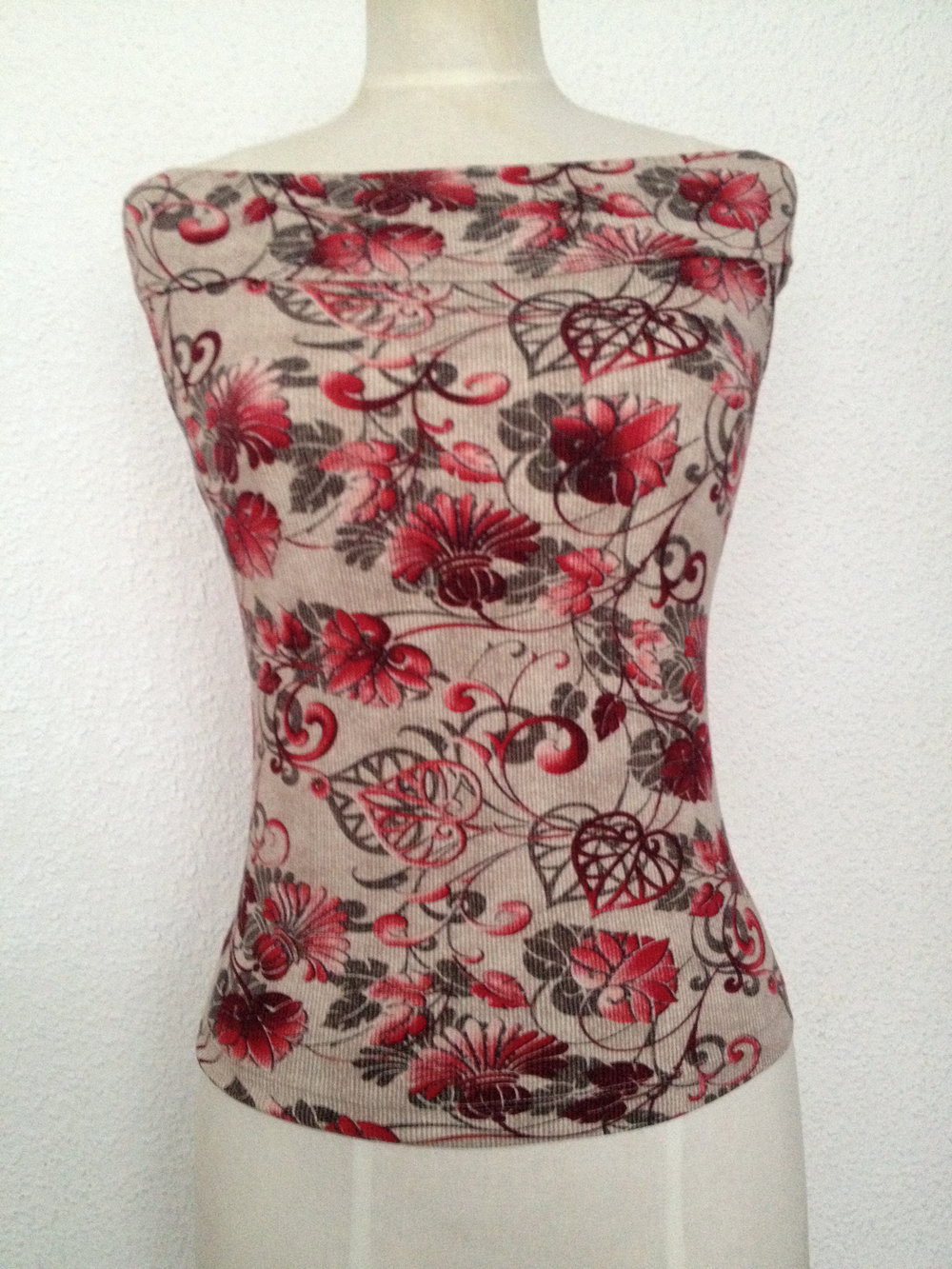 Carmen Top T-shirt schulterfrei