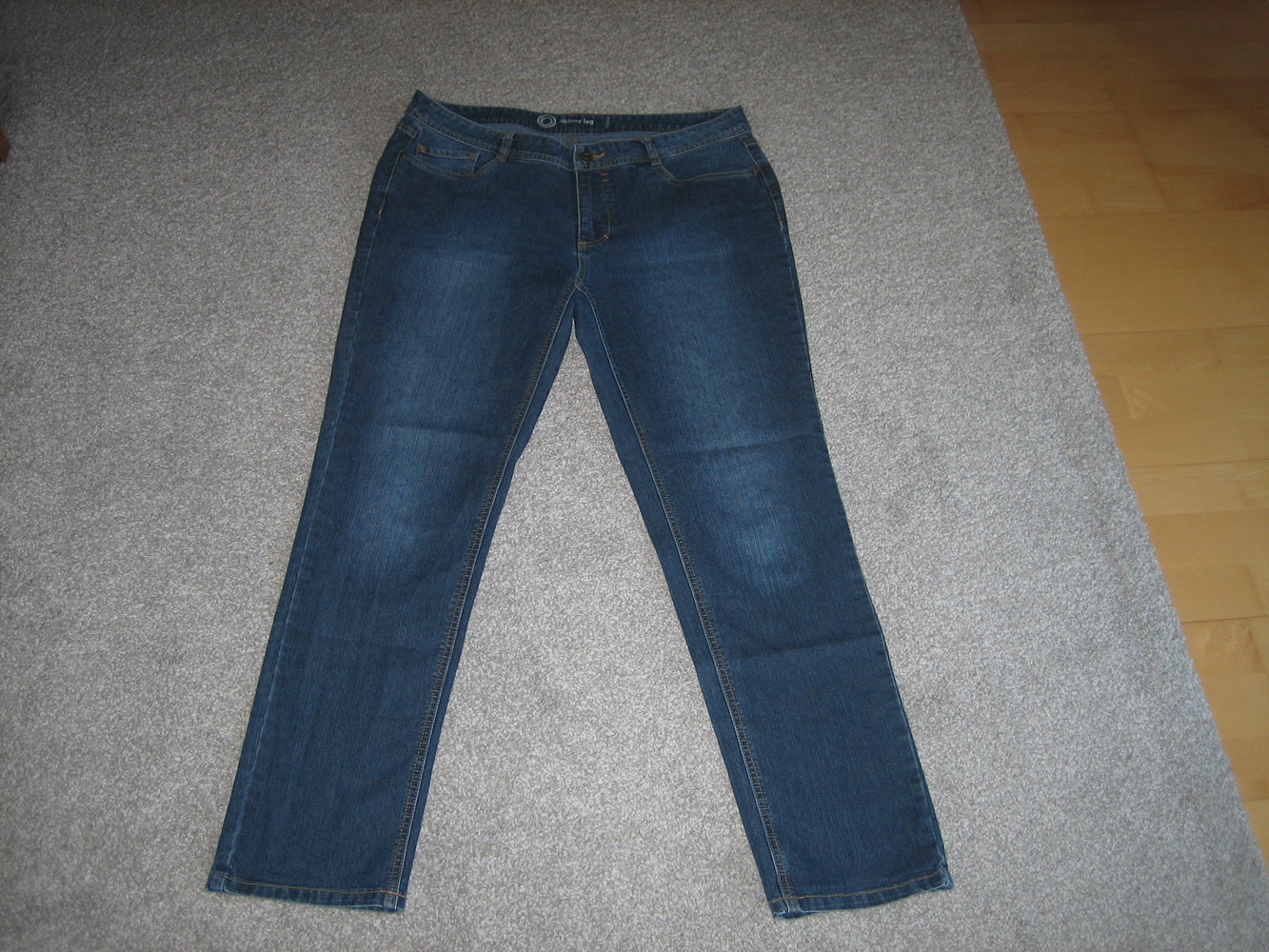 Superbequeme Jeans Gr. 42, vorteilhafter, perfekter Schnitt - ein Lieblingsteil!