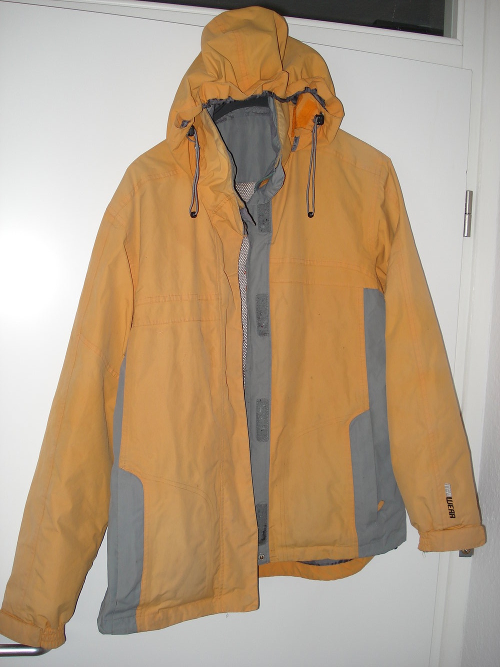 orangene Outdoorjacke Rodeo Sports