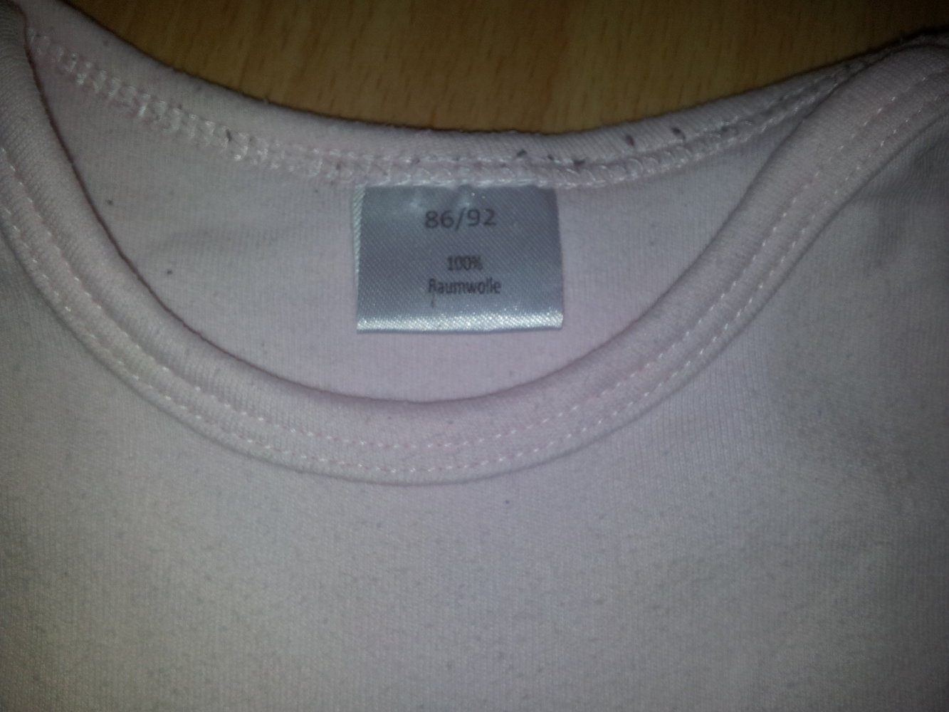  Body pastell-rosa rose Gr. 86/92 kurze Ärmel