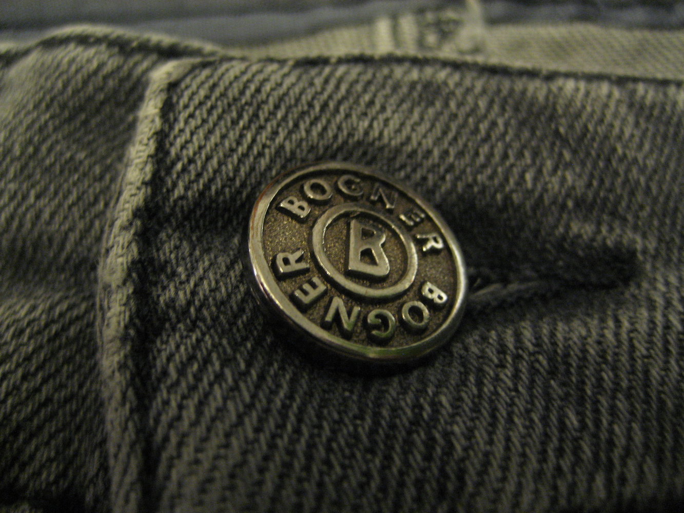 Bogner Jeans, Hose, grau, Gr. 38, US 8