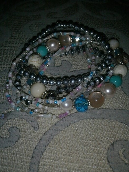 Pastellarmbänder-Set